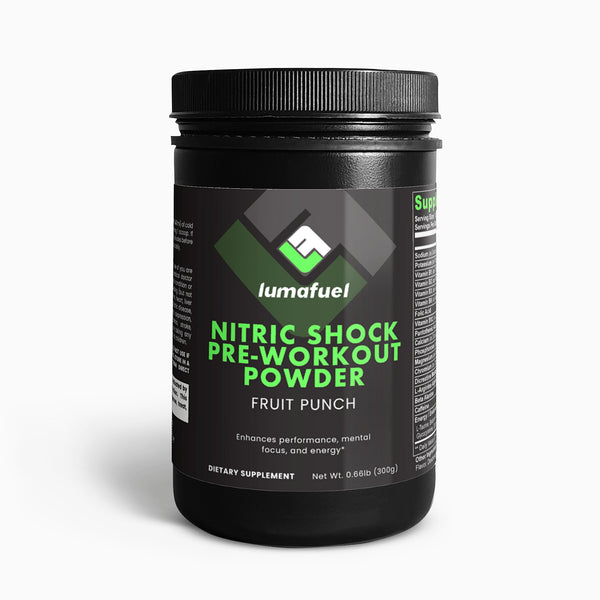 Nitric Shock Pre-Workout Powder (Fruit Punch)