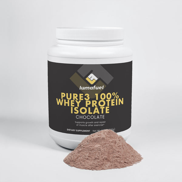 Pure3 100% Whey Protein Isolate (Chocolate)