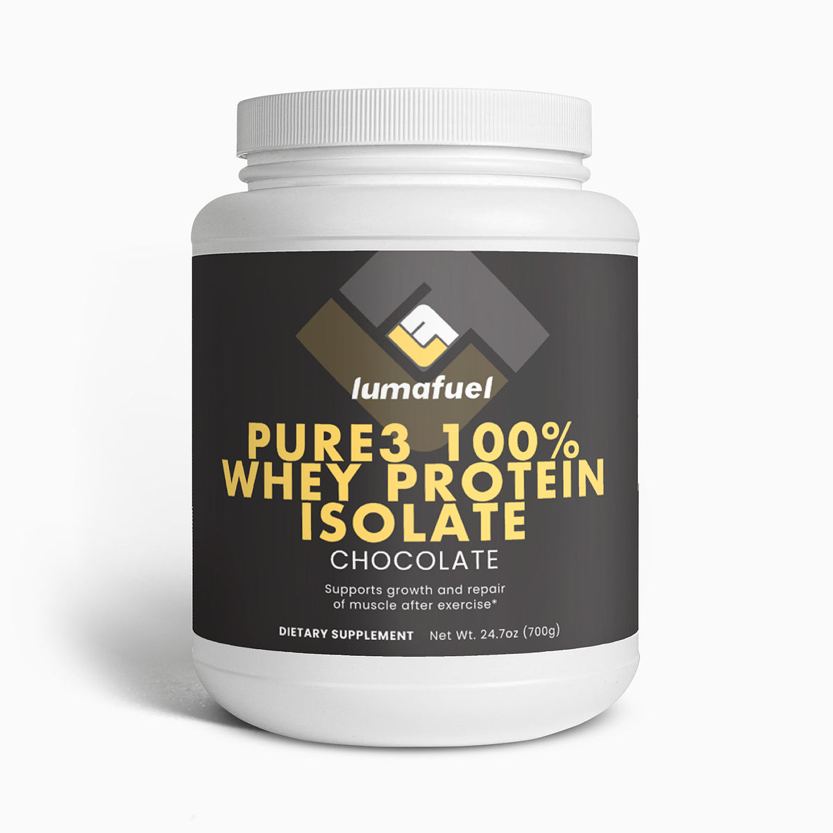 Pure3 100% Whey Protein Isolate (Chocolate)