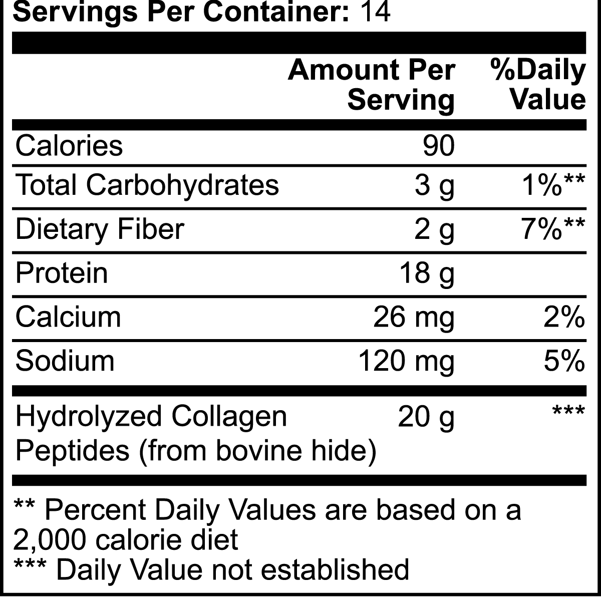 Grass-Fed Collagen Peptides Powder (Chocolate)